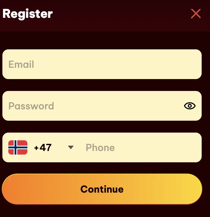 Flamez casino registration